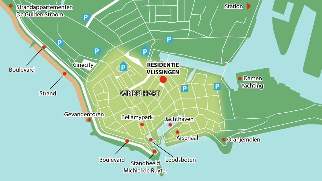 Ferienwohnung Residentie Vlissingen Exterior foto